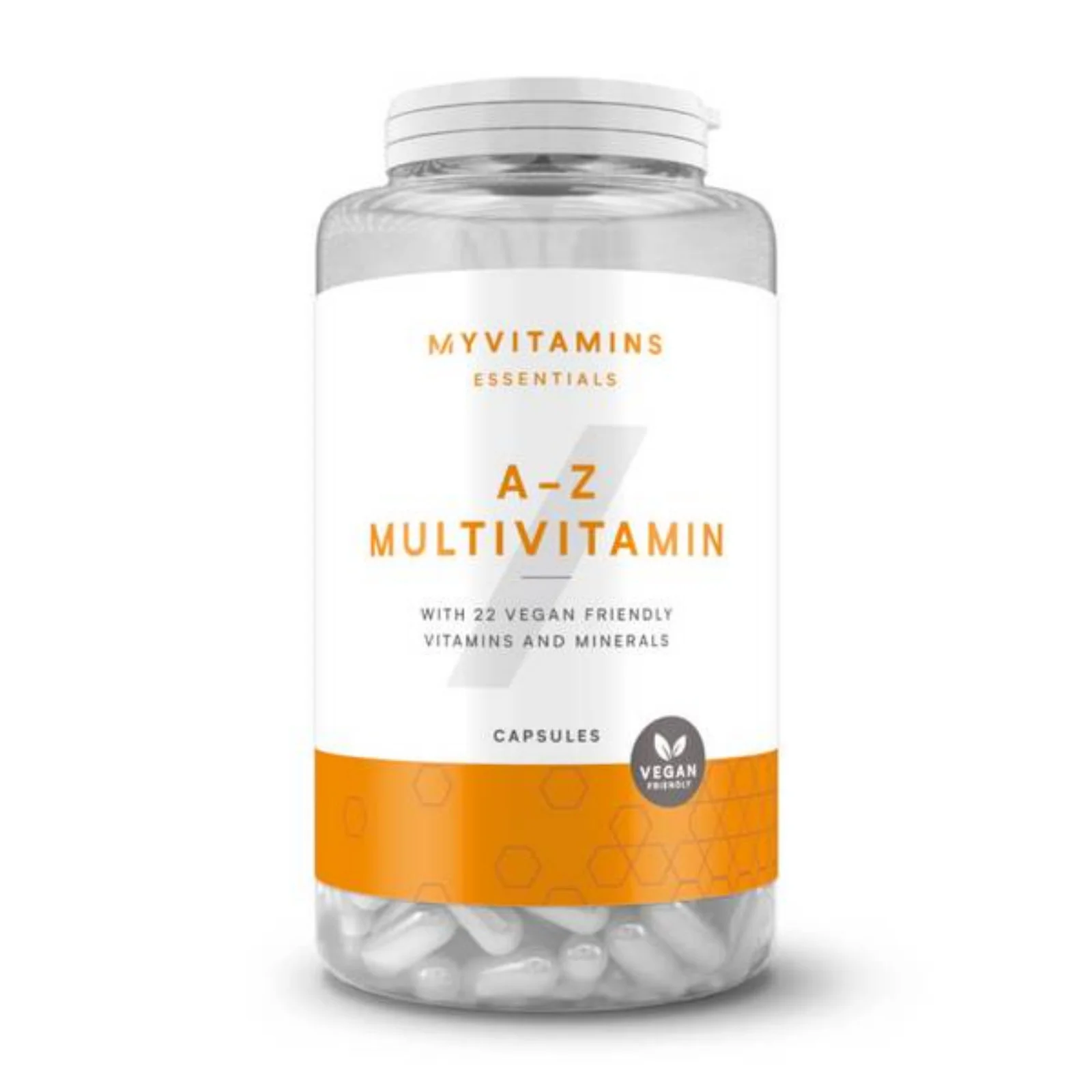 A-Z Multivitamin Tablets - 60Capsules - Vegan Image 1