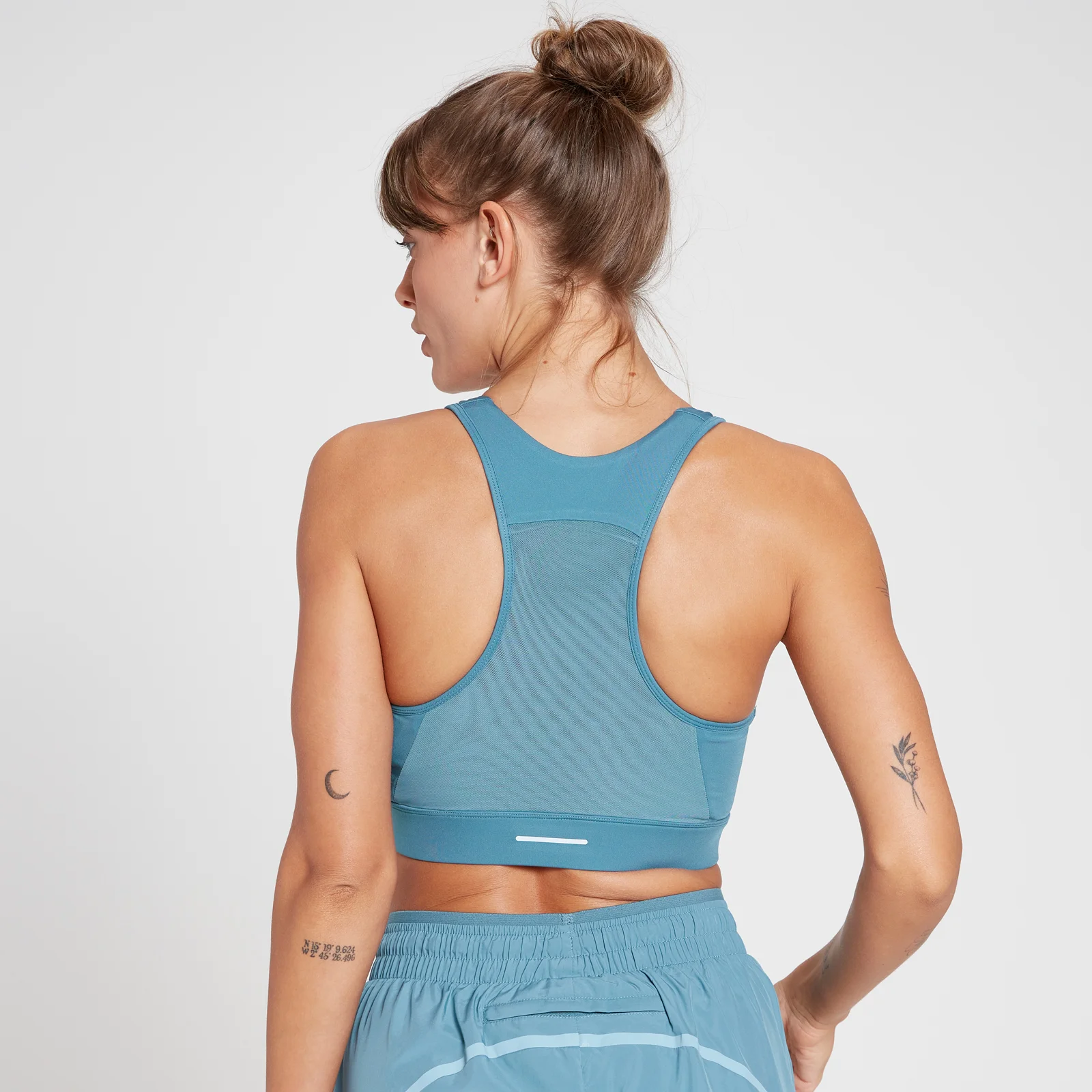 MP Women's Velocity Sports Bra - Stone Blue - XXS Image 1