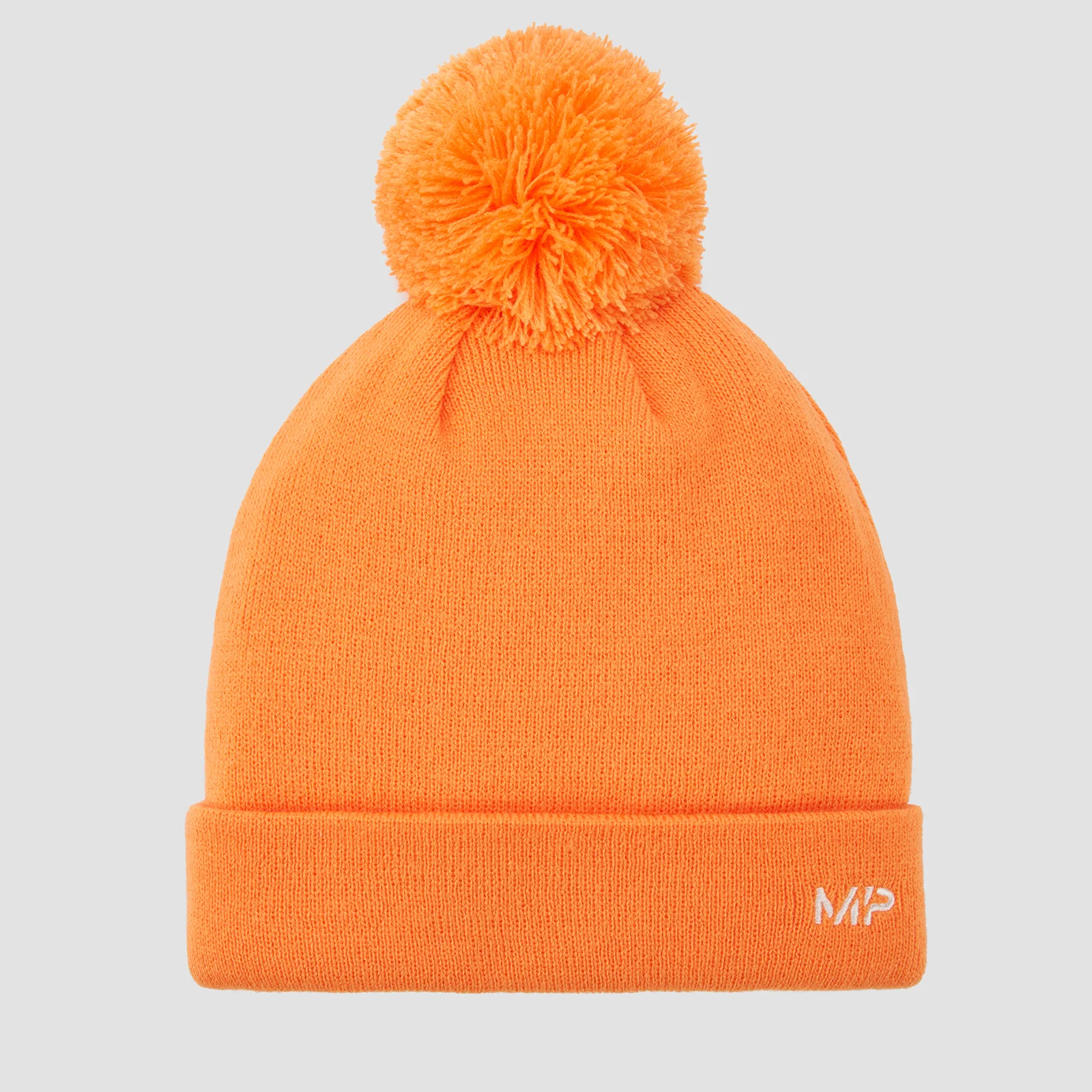 MP Bobble Hat - Nectarine/White Image 1