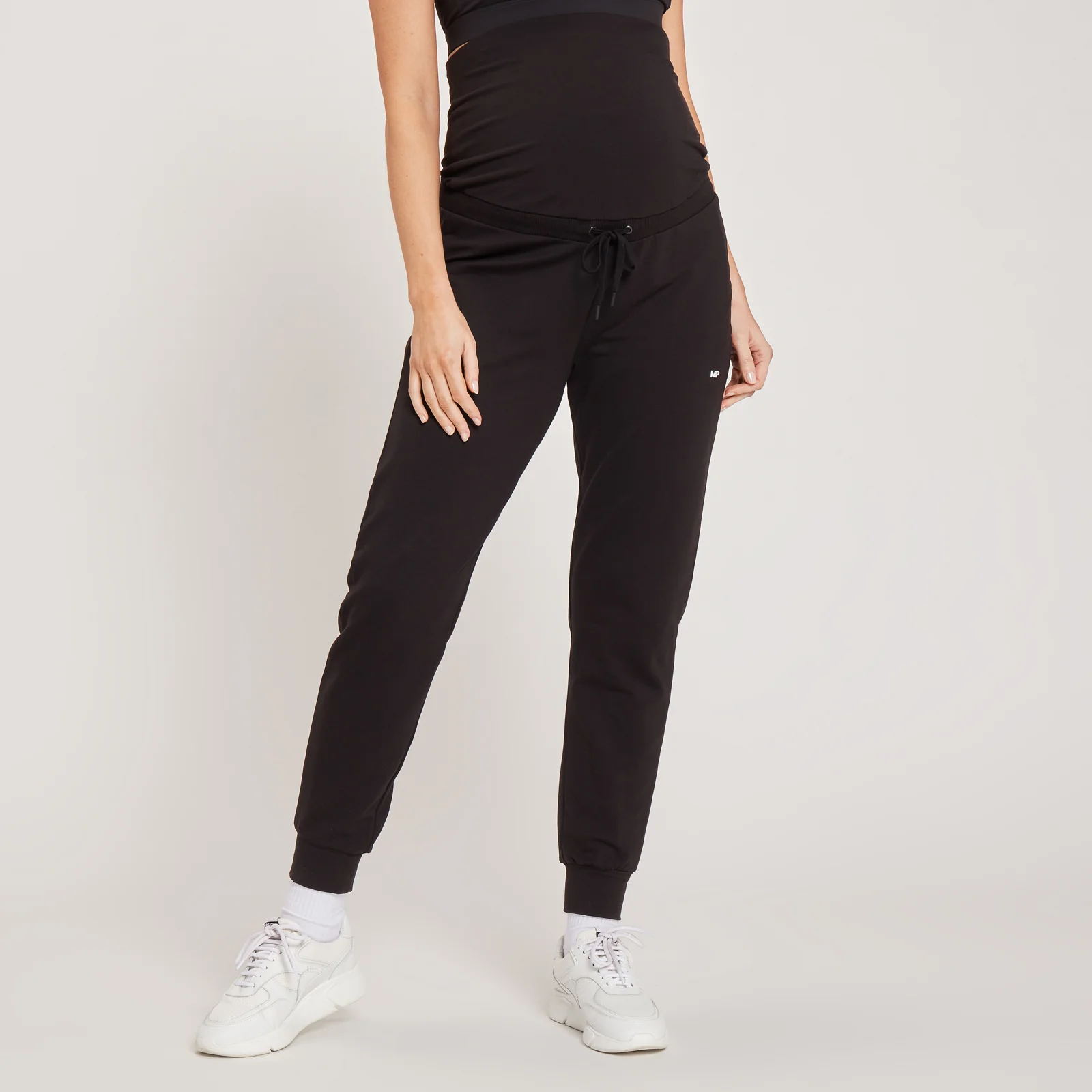MP Women's Maternity Joggers - Black - XXS Image 1