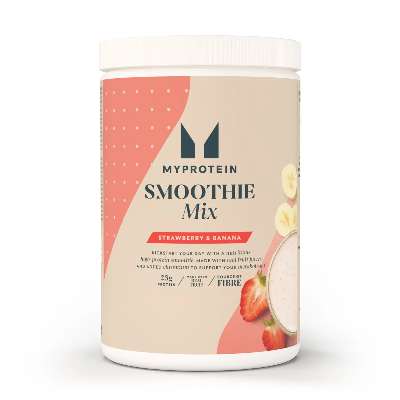 Breakfast Smoothie - 500g - Strawberry and Banana Image 1