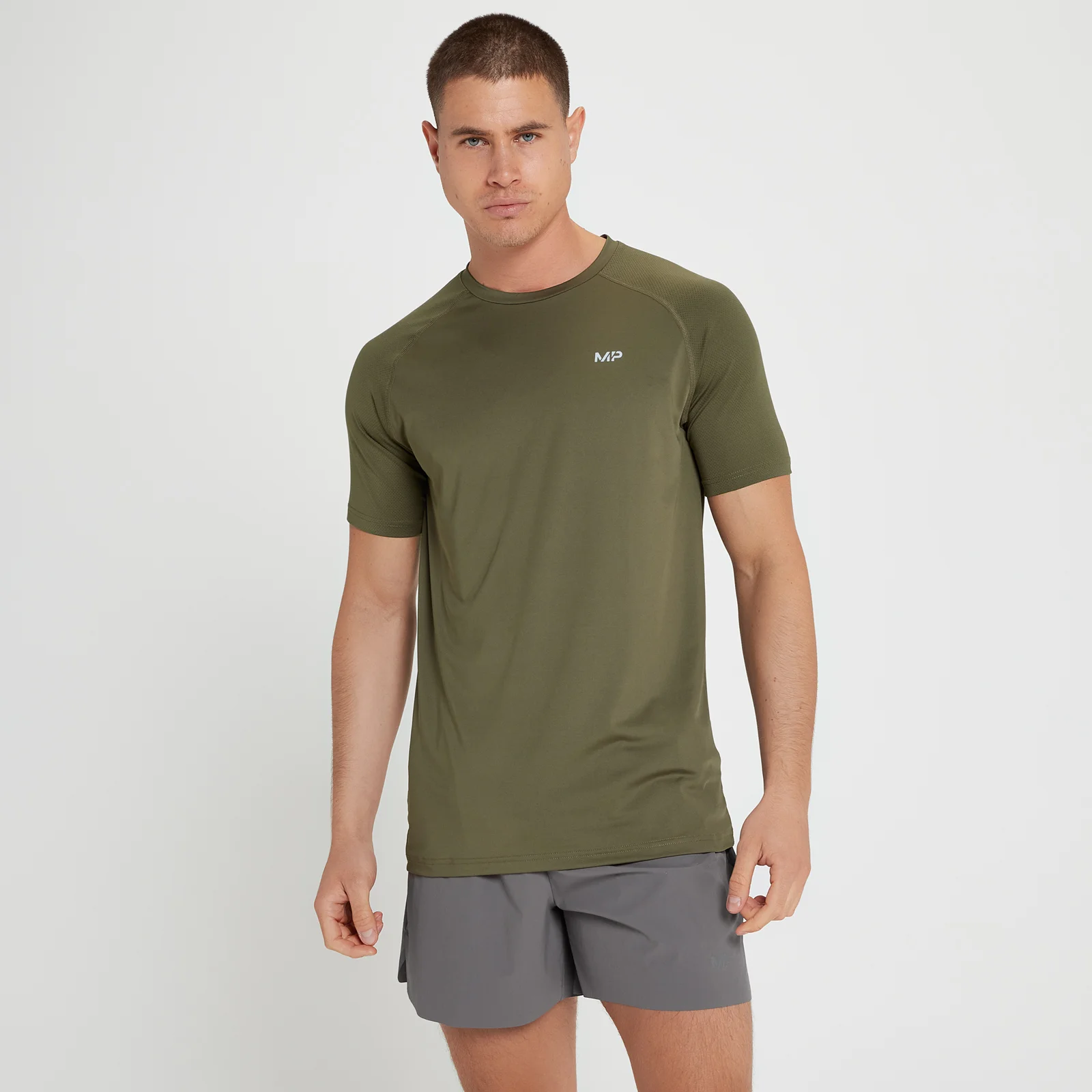 MP Men's Velocity Short Sleeve T-Shirt - Army Green - XXS Image 1