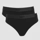 MP Women's Thong (2 Pack) - Black