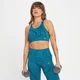 MP Women's Tempo Wave Seamless Sports Bra - Teal Blue