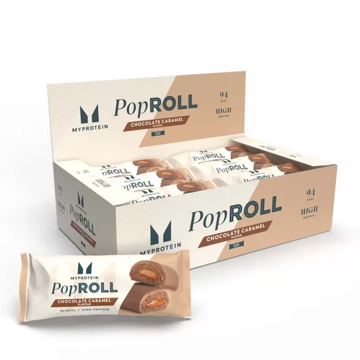 Pop Rolls - 12 x 27g - Chocolate Caramel