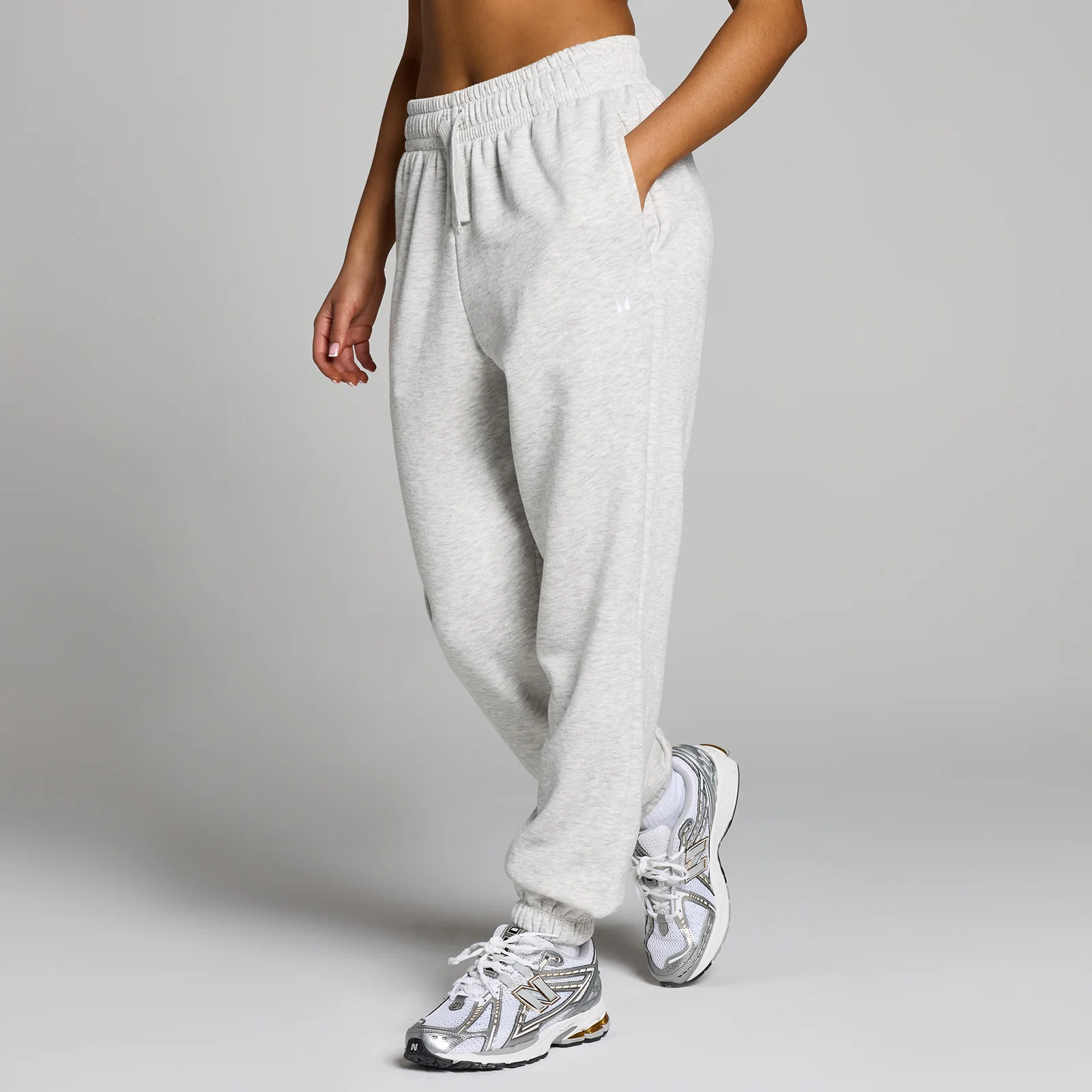MP Women's Basics Joggers - Light Grey Marl - XXS Image 1
