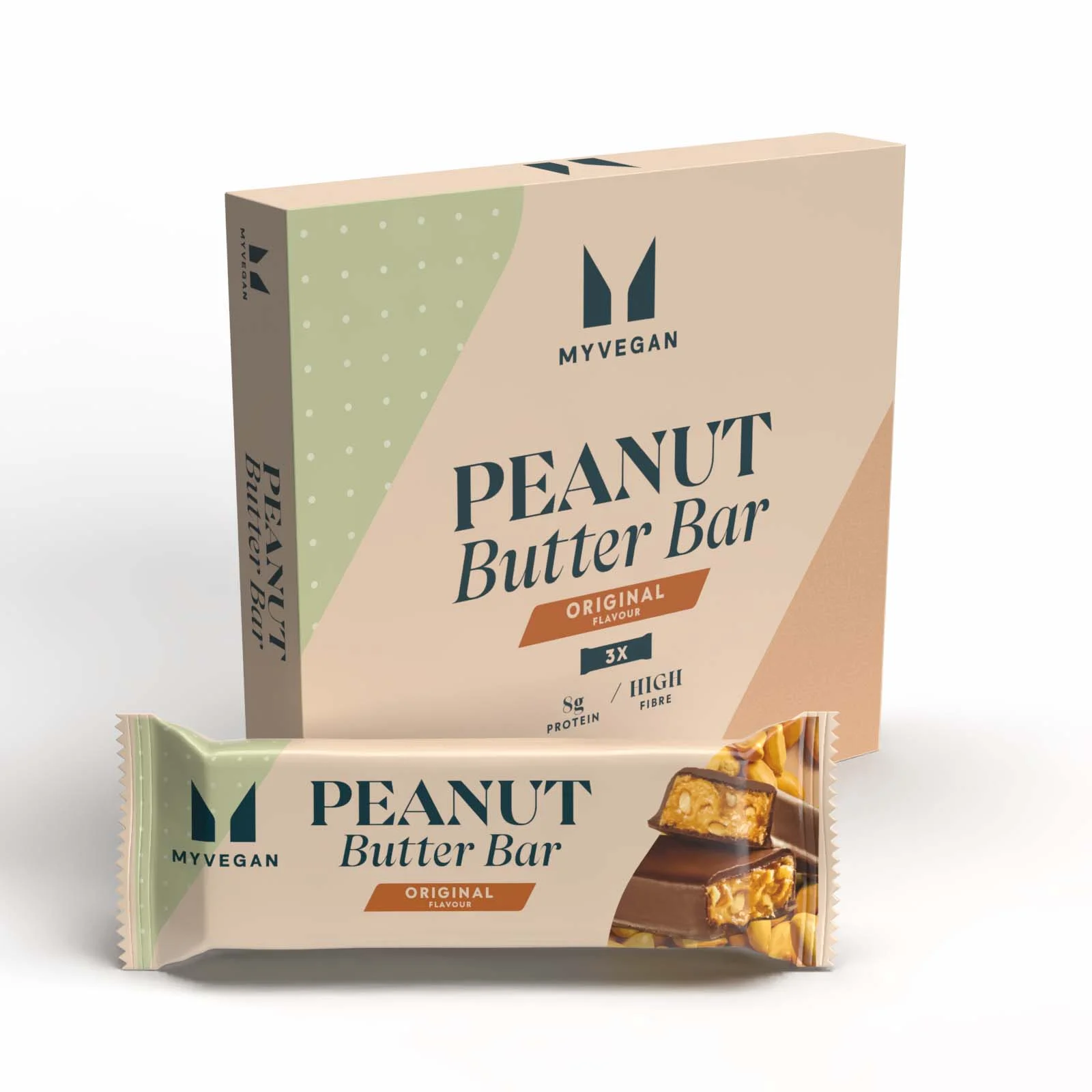Peanut Butter Bar - 3 x 38g - Peanut Butter Image 1