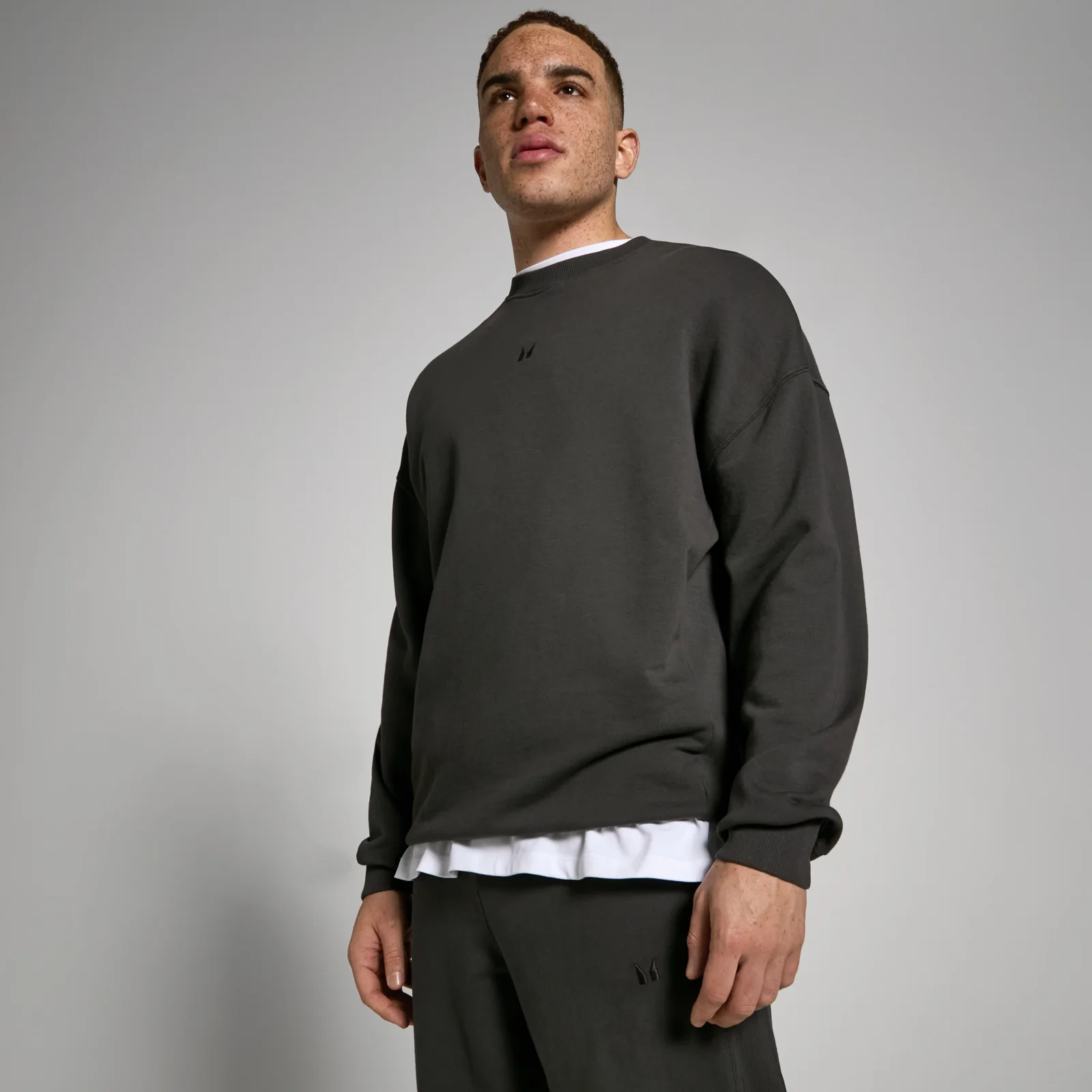MP Men's Tempo Washed Sweatshirt - Washed Black - XS Image 1
