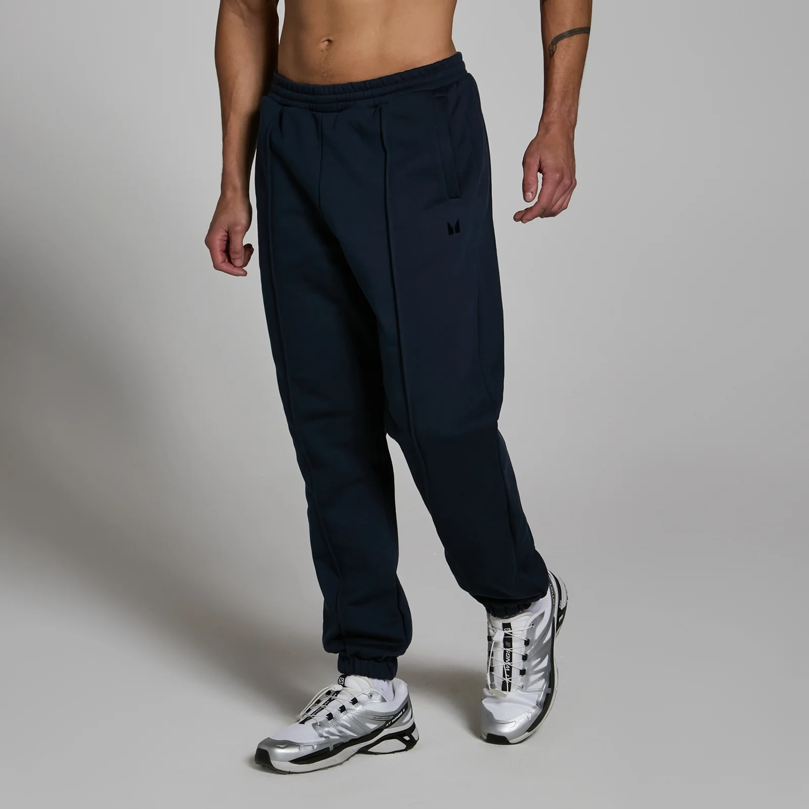 MP Men's Lifestyle Heavyweight Oversized Joggers - Deep Navy - XS Image 1