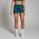 MP Women's Tempo Abstract Booty Shorts - Marine Blue