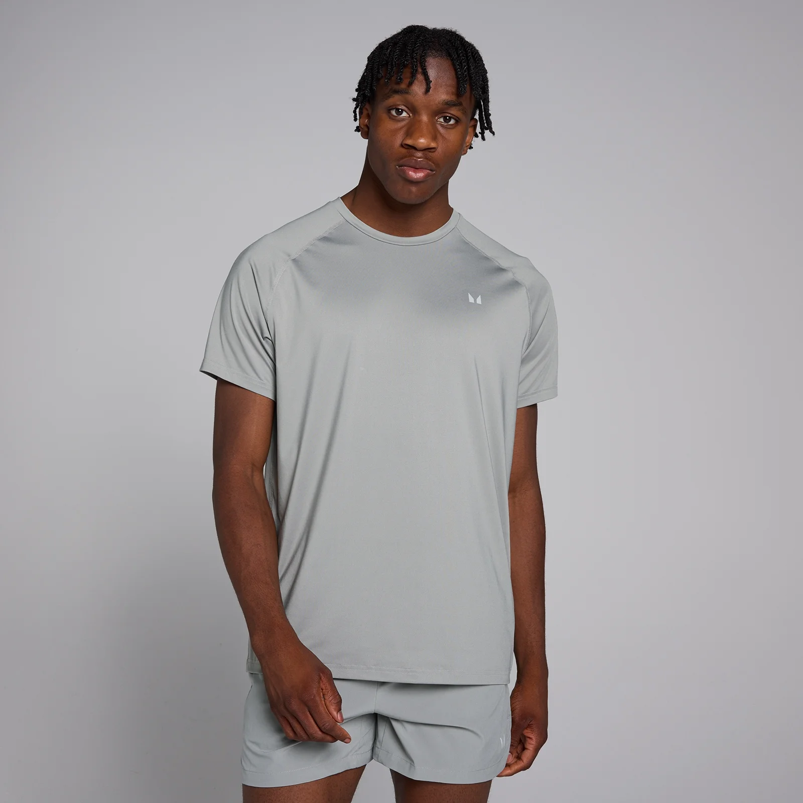 MP Men's Training Short Sleeve T-Shirt - Storm - XS Image 1