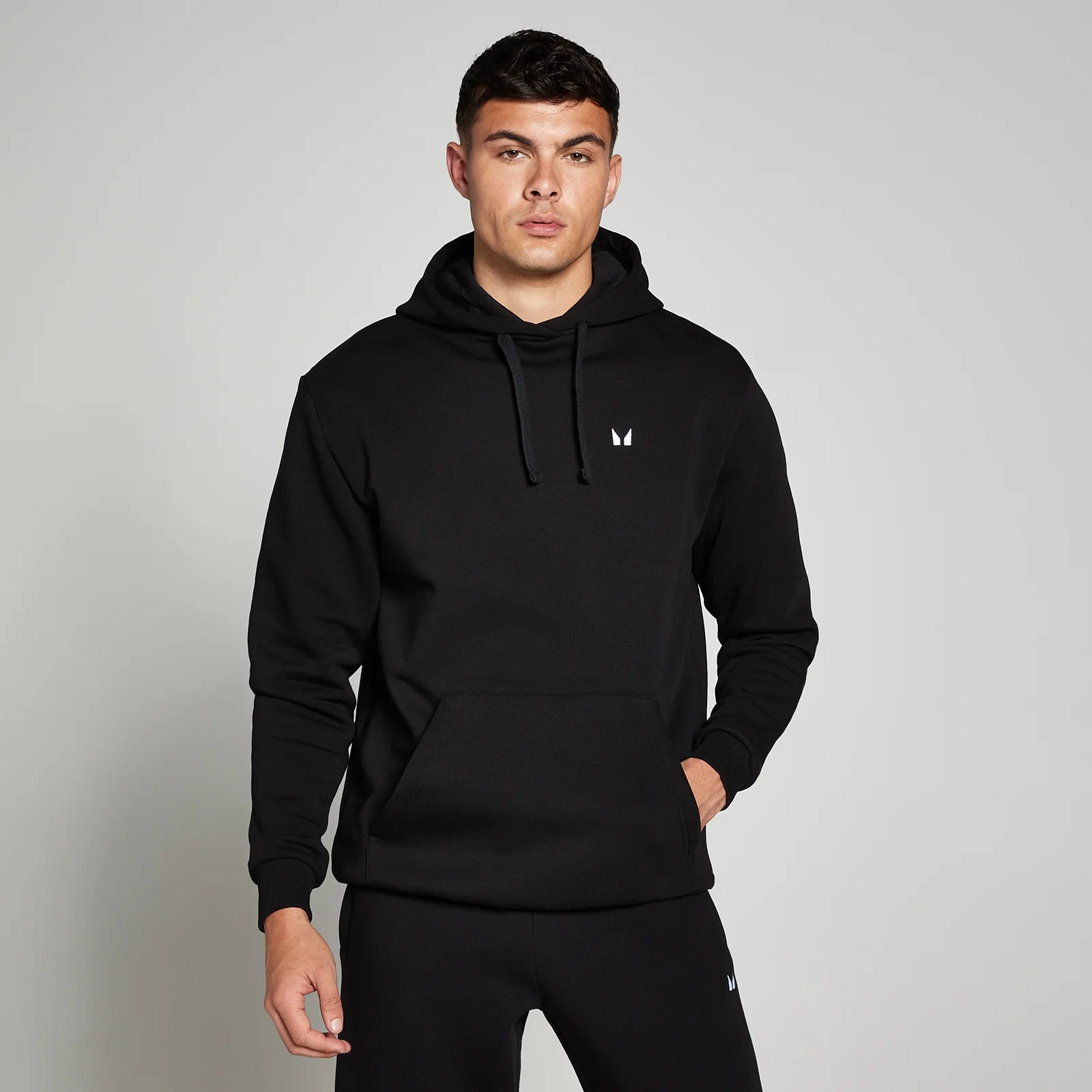 MP Men's Rest Day Hoodie - Black - XXS Image 1