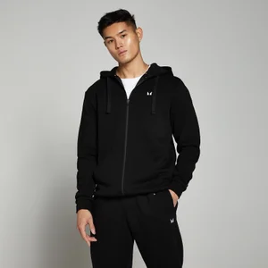 MP Men's Rest Day Zip Through Hoodie - Black - Size M