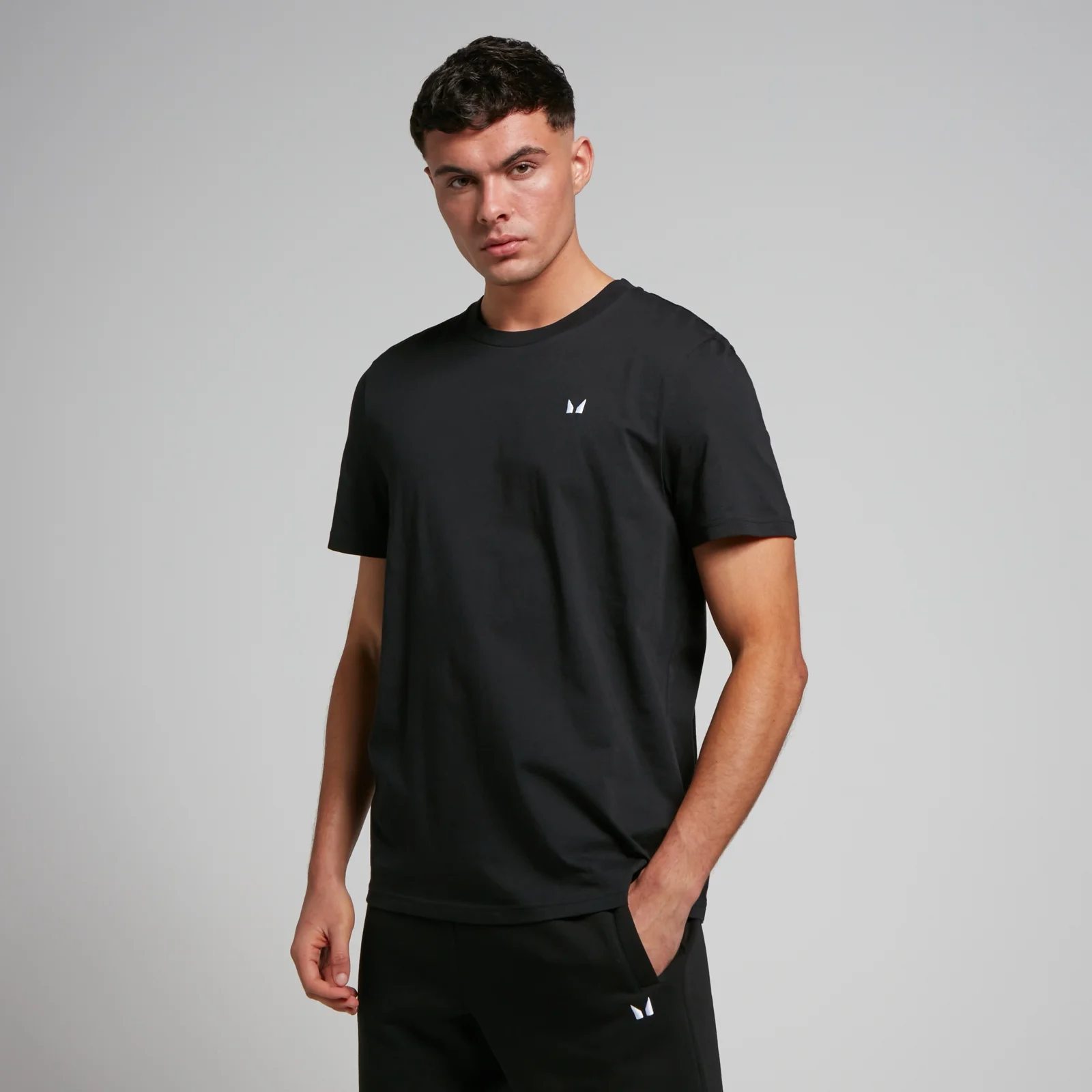 MP Men's Rest Day Short Sleeve T-Shirt - Black - L Image 1