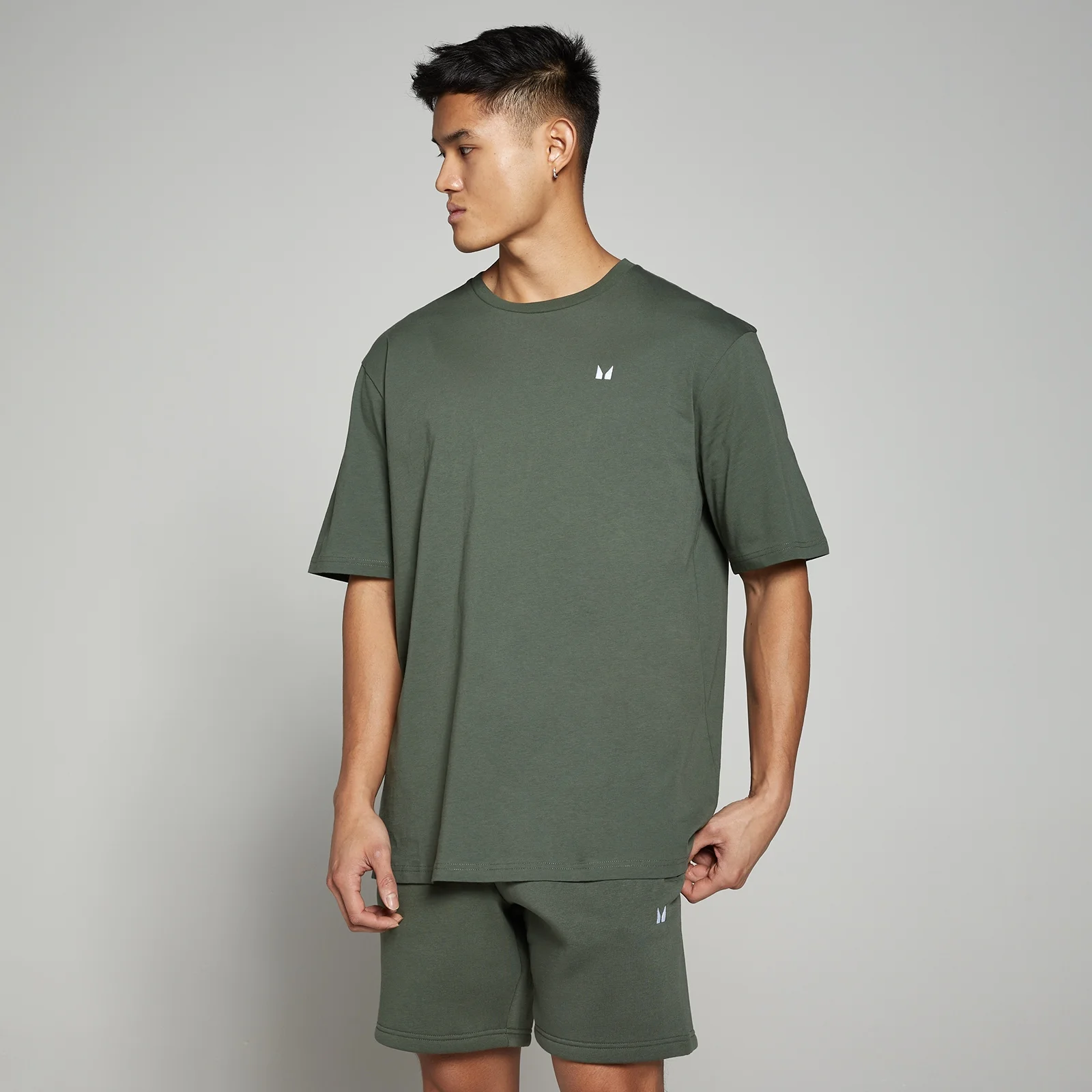 MP Men's Rest Day Oversized T-Shirt - Thyme - S Image 1