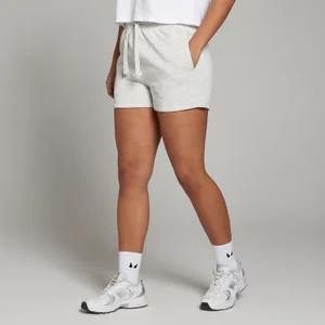 MP Women's Basics Sweatshorts - Light Grey Mar - Size L