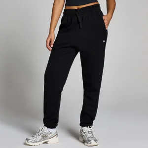 MP Women's Basics Oversized Joggers - Black - Size XXS