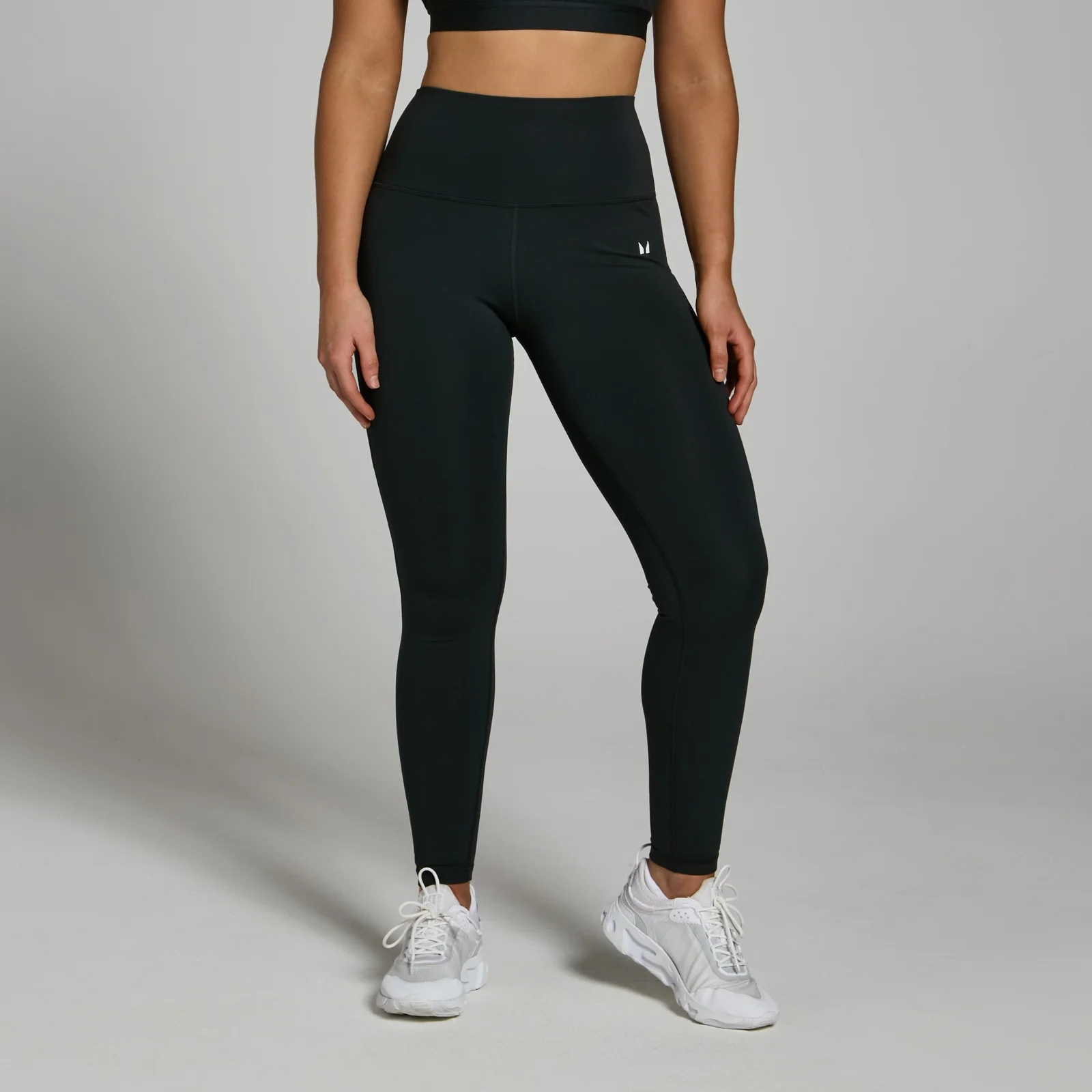 MP Women's Power High Rise Leggings - Black - M Image 1