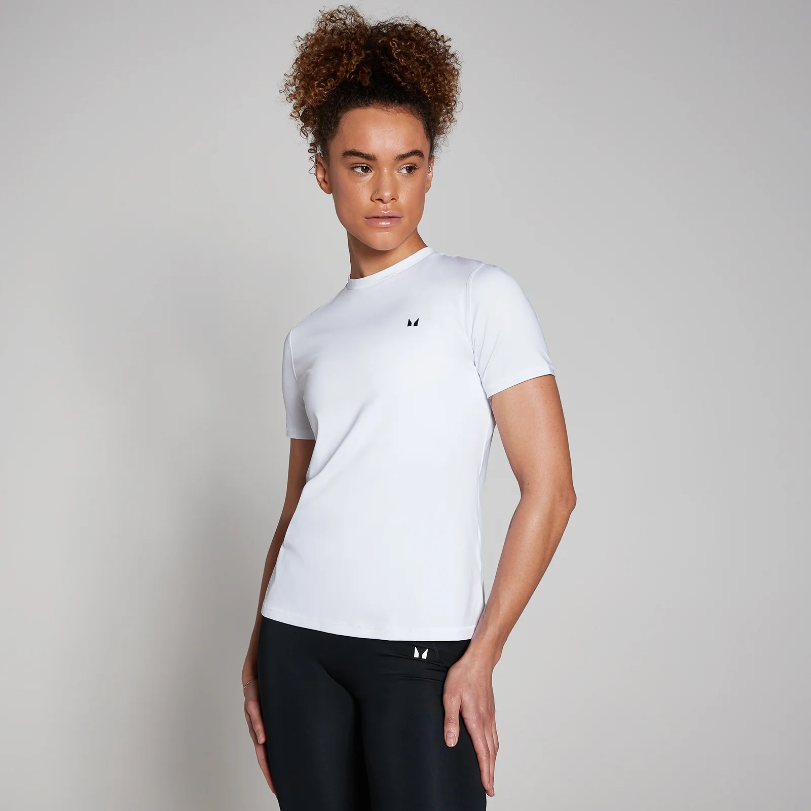 MP Women's Training Short Sleeve T-Shirt - White - M Image 1