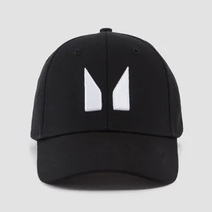 MP Baseball Cap - Black/White - Colour Black/White