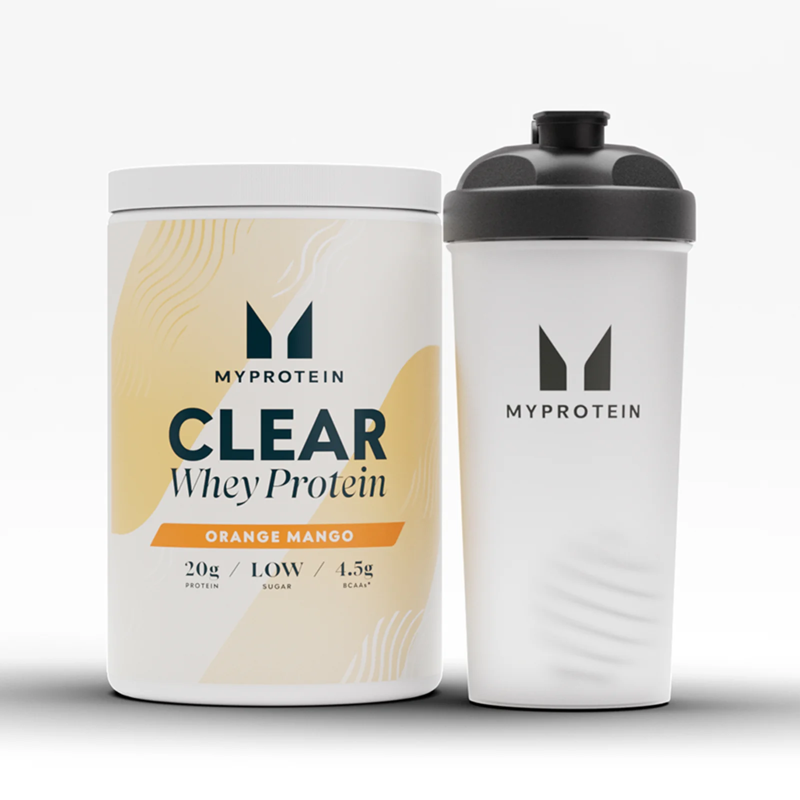 Clear Protein Bundle - Shaker - Orange Mango Image 1
