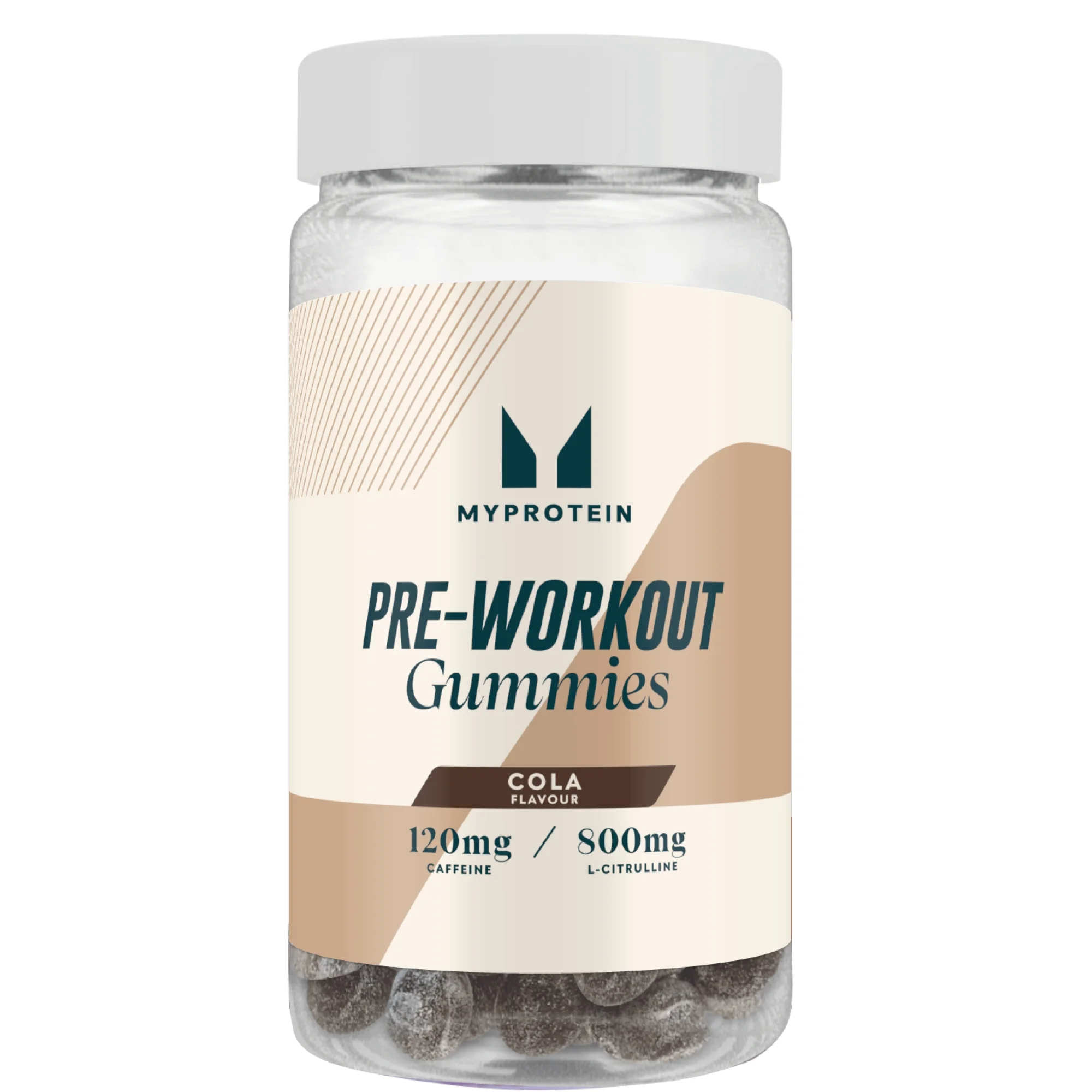 Pre-Workout Gummies - 60 Gummies - 15servings - Cola Image 1