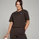 MP Women's Basics Boxy Crop T-Shirt - Coffee