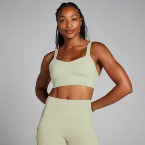 MP Women's Velocity Ultra Bonded Sports Bra - Warm Sage - Size XS