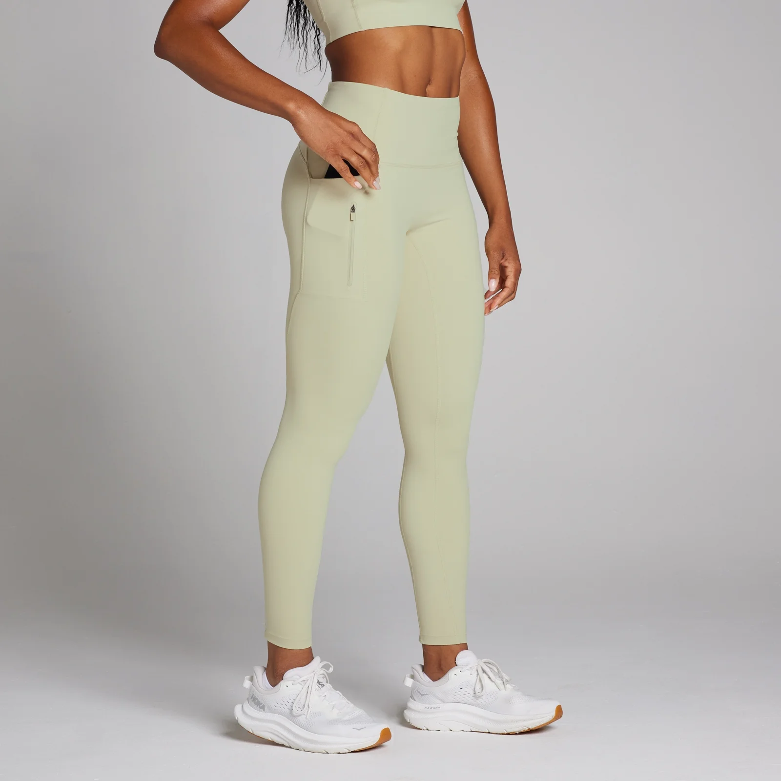 MP Women's Velocity Ultra Leggings - Warm Sage - XL Image 1