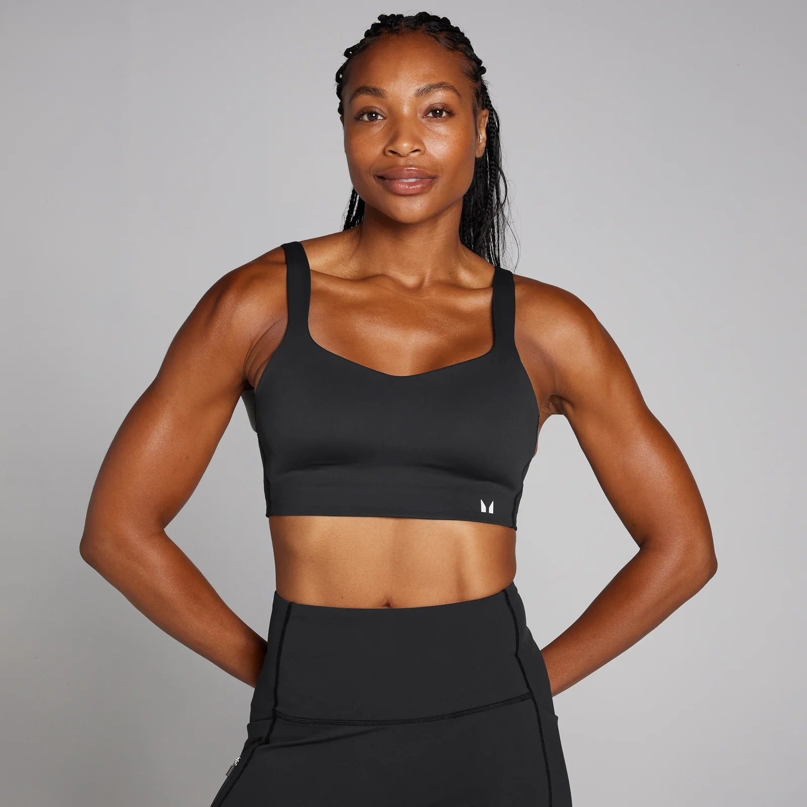 MP Women's Velocity Ultra Bonded Sports Bra - Black - XS Image 1