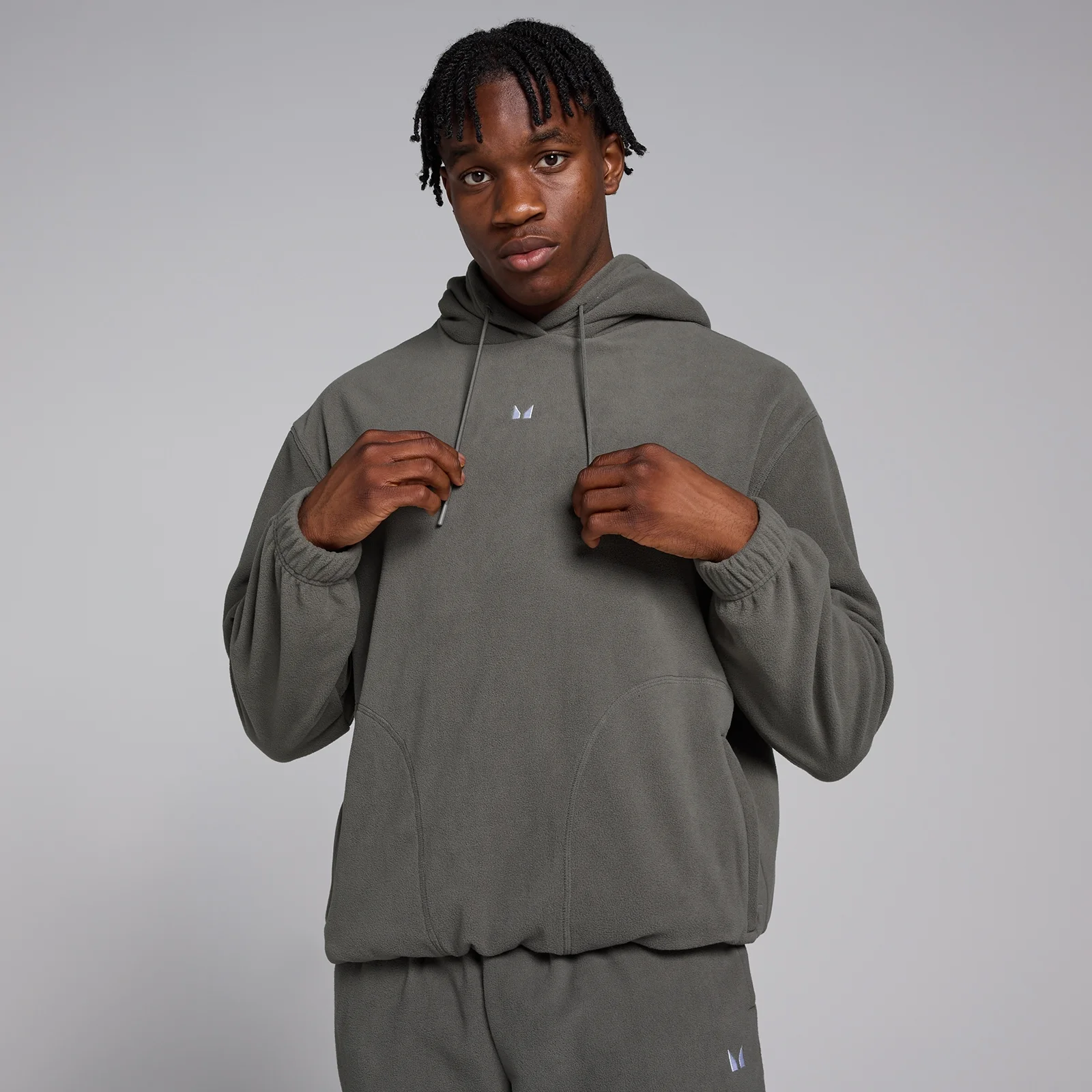 MP Men's Overhead Fleece - Gun Metal - M Image 1