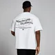 MP Men's Health & Wellness Graphic Oversized T-Shirt - White