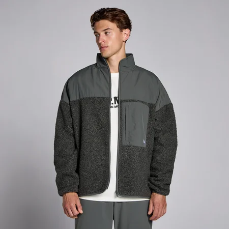 MP Men's Hybrid Fleece - Dark Grey