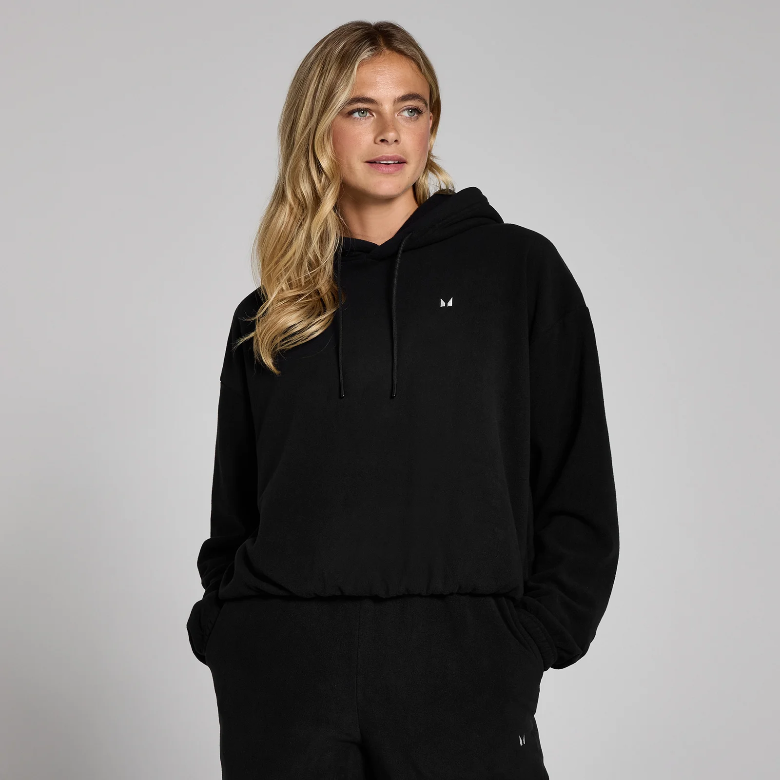 MP Women's Fleece Hoodie - Black - M Image 1