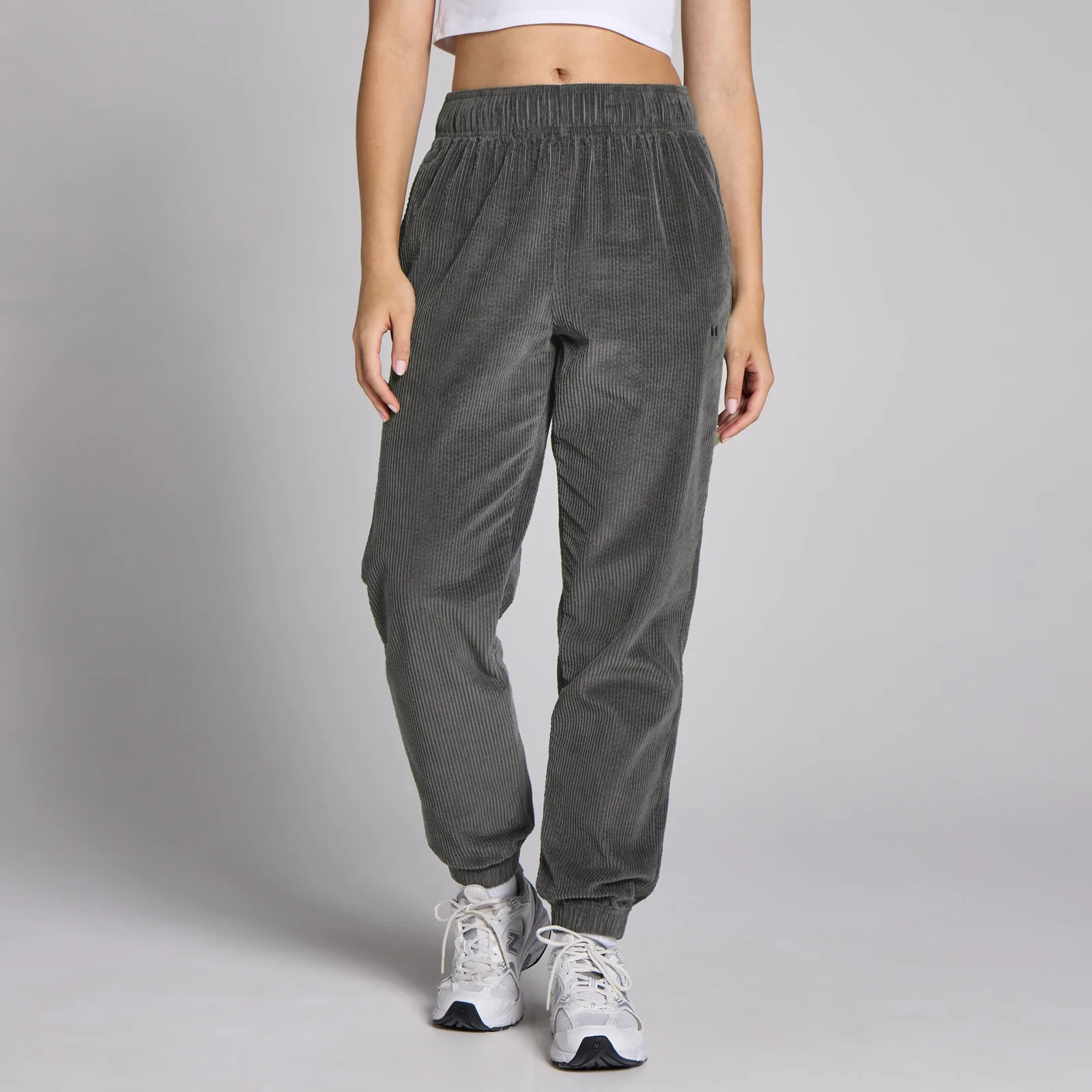 MP Women's Corduroy Jogger - Gun Metal - S Image 1