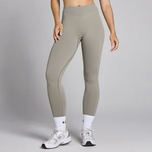 MP Women's Waffle Seamless Leggings - Clay - Size L