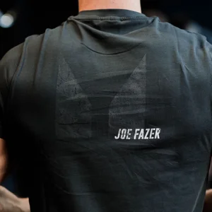 MP Men's Joe Fazer Muscle Fit Graphic T-Shirt - Washed Black - Size S