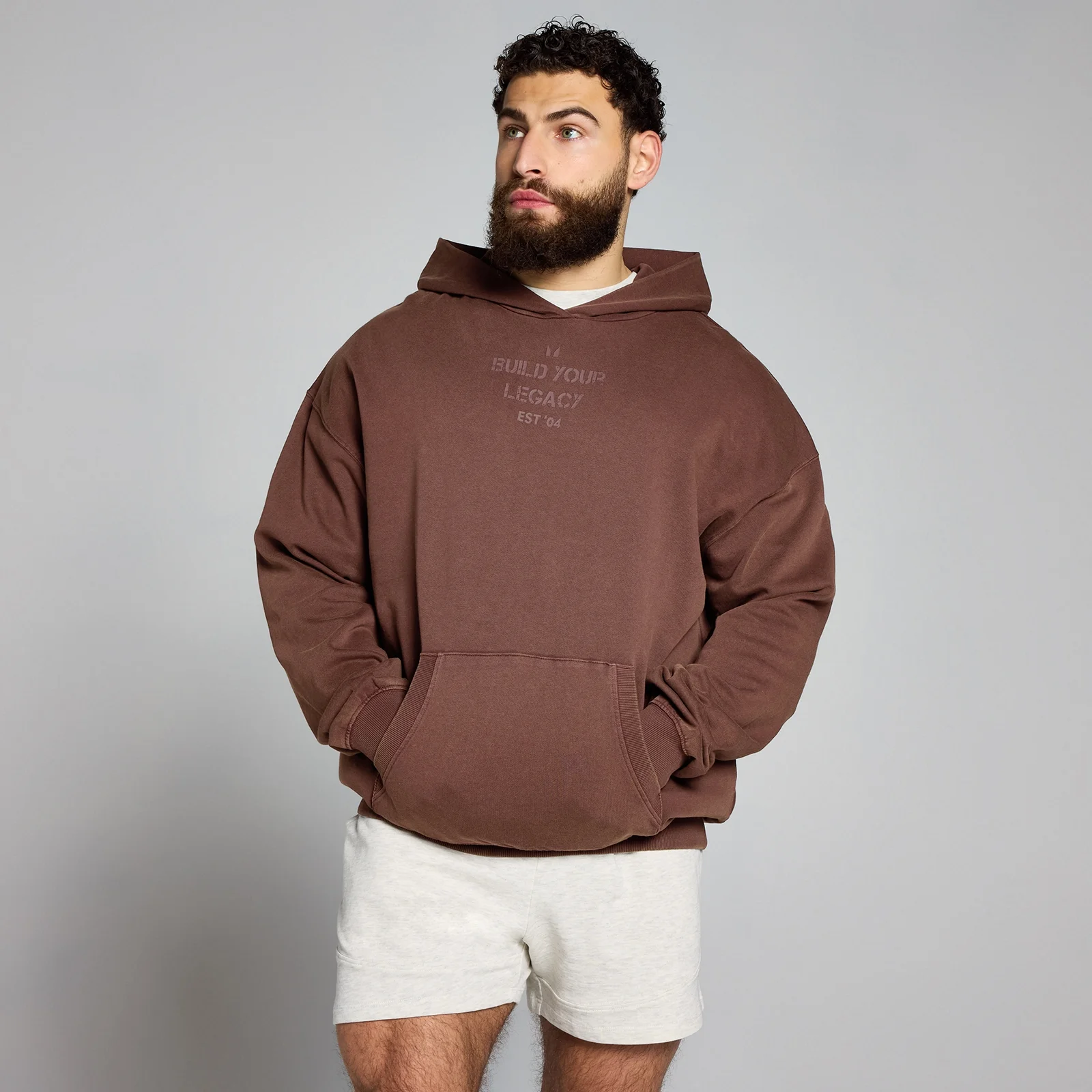 MP Origin Washed Graphic Hoodie - Penny - S-M Image 1