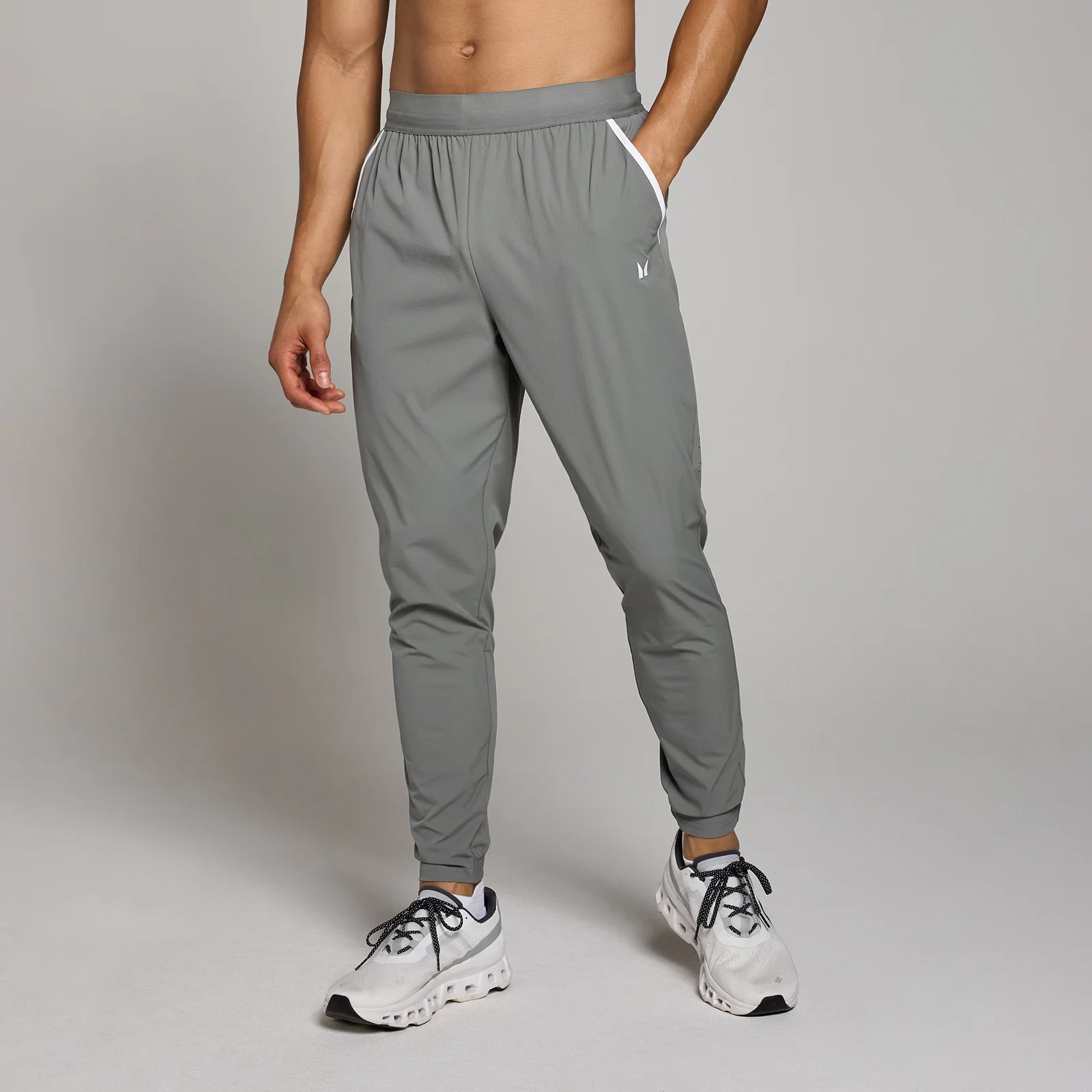 MP Men's Tempo Binding Joggers - Rock - S Image 1