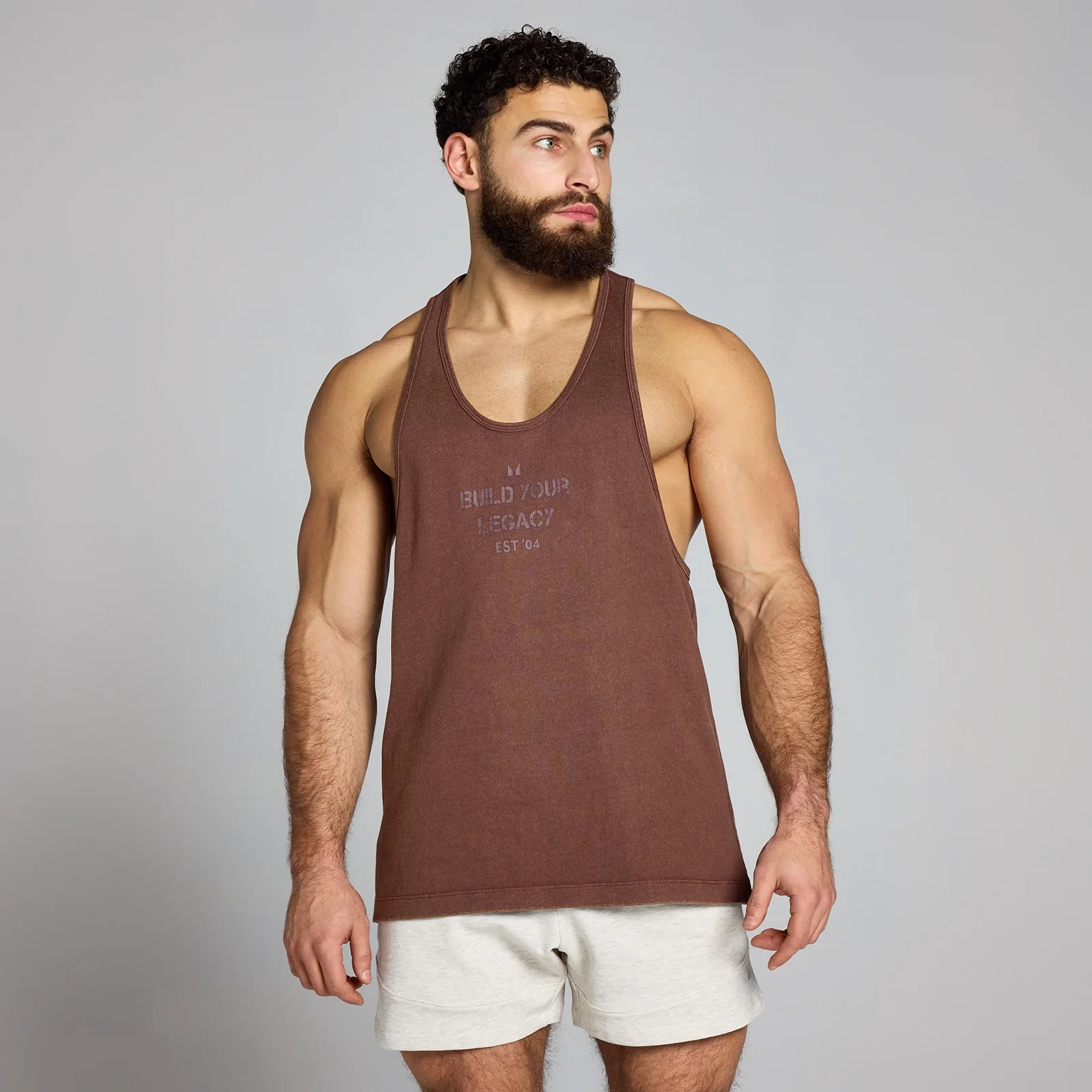 MP Men's Origin Washed Graphic Stringer - Penny - XXL Image 1