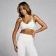 MP Women's Tempo Sculpt Twist Front Sports Bra - Natural Cotton