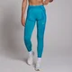 MP Women's Tempo Seamless Hybrid Leggings - Ocean Blue