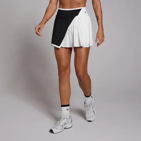 MP Women's Tempo Asymmetric Pleated Skort - Black