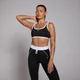 MP Women's Tempo Contrast Sports Bra - Black