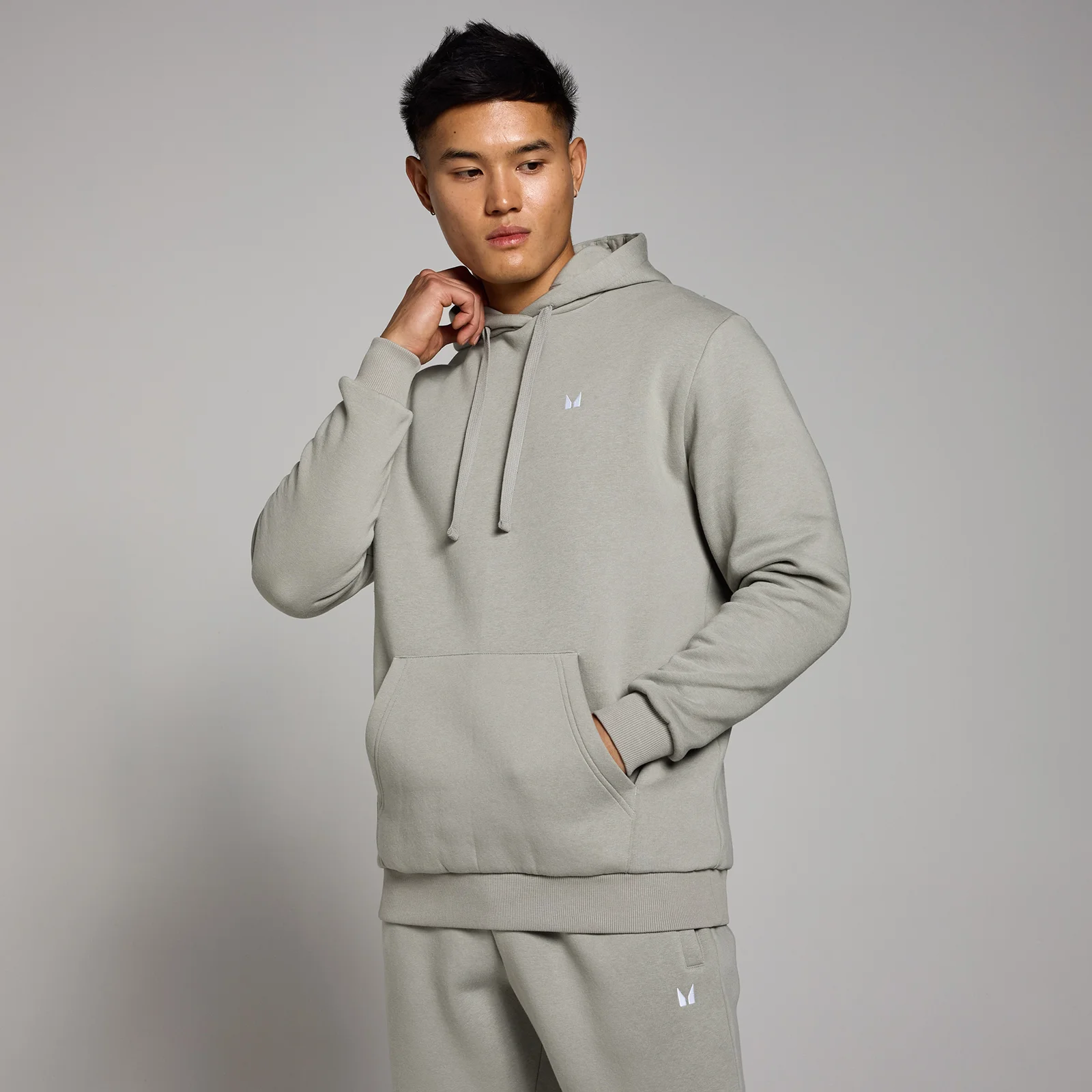 MP Men's Rest Day Hoodie - Concrete - S Image 1