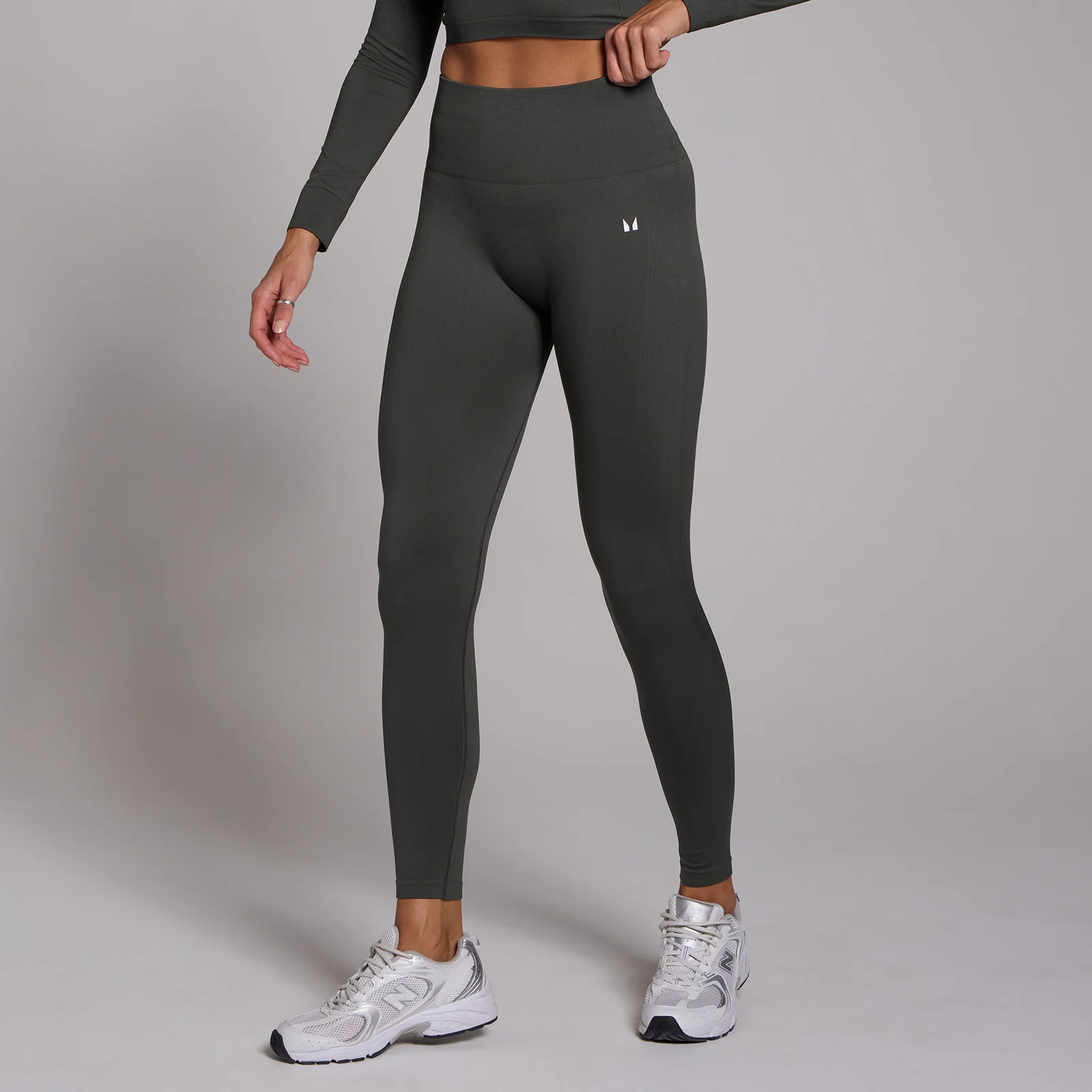 MP Women's Shape Seamless Leggings - Dark Shadow - XXL Image 1
