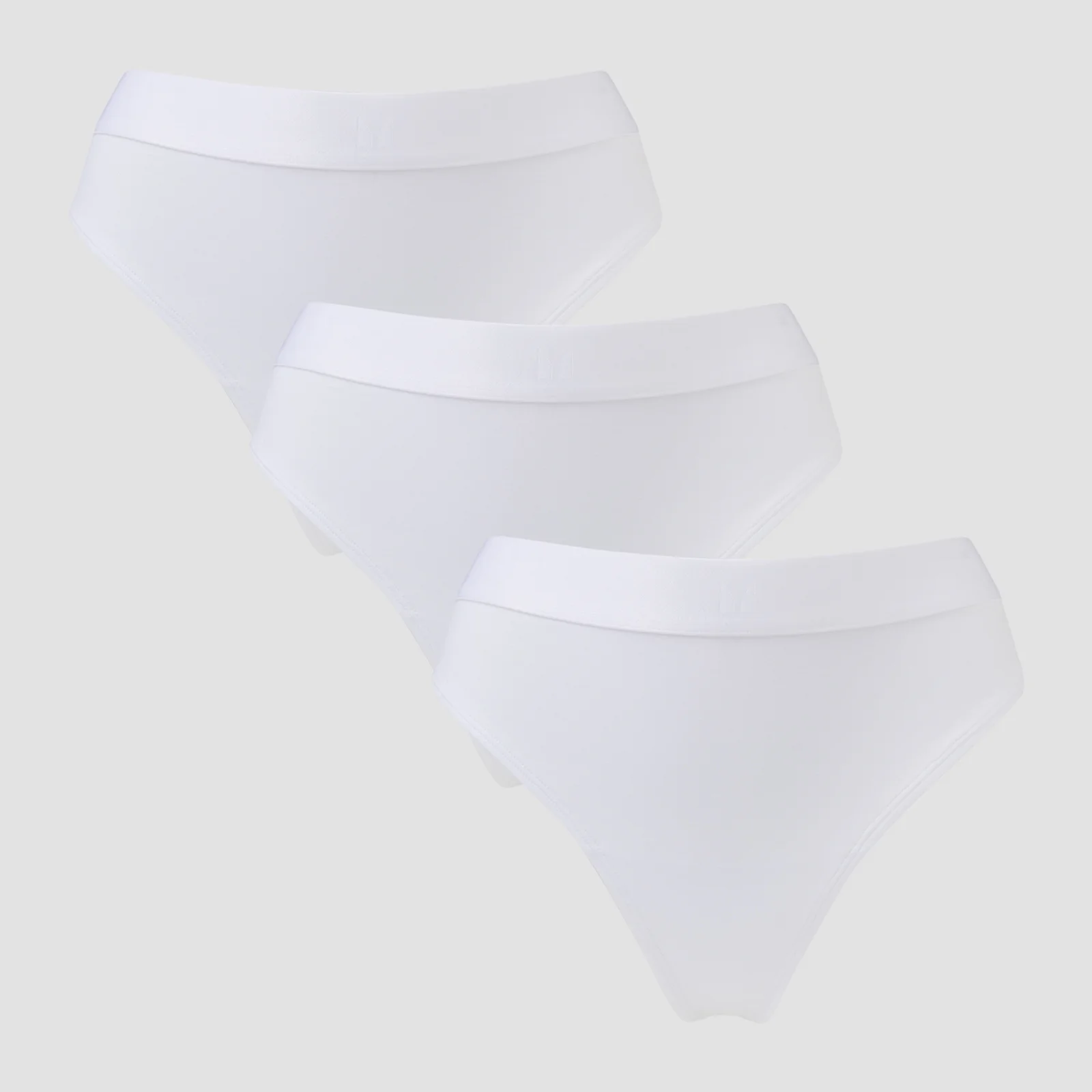 MP Women's Mid Rise Thong (3 Pack) - White - M Image 1