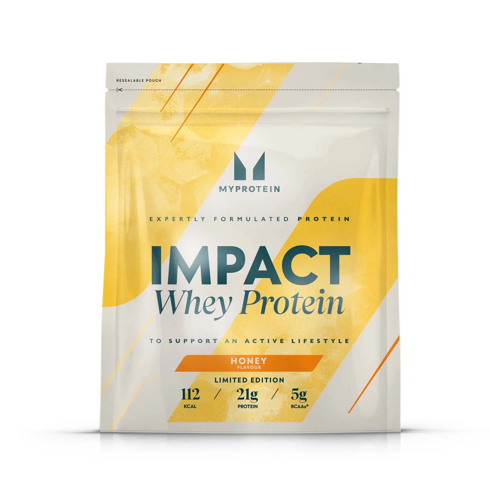 Impact Whey Protein Powder — Honey Flavour - 250g - Honey Image 1