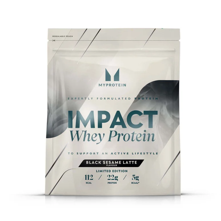 Impact Whey Protein - Black Sesame Seed Flavour - 250g - Black Sesame Latte