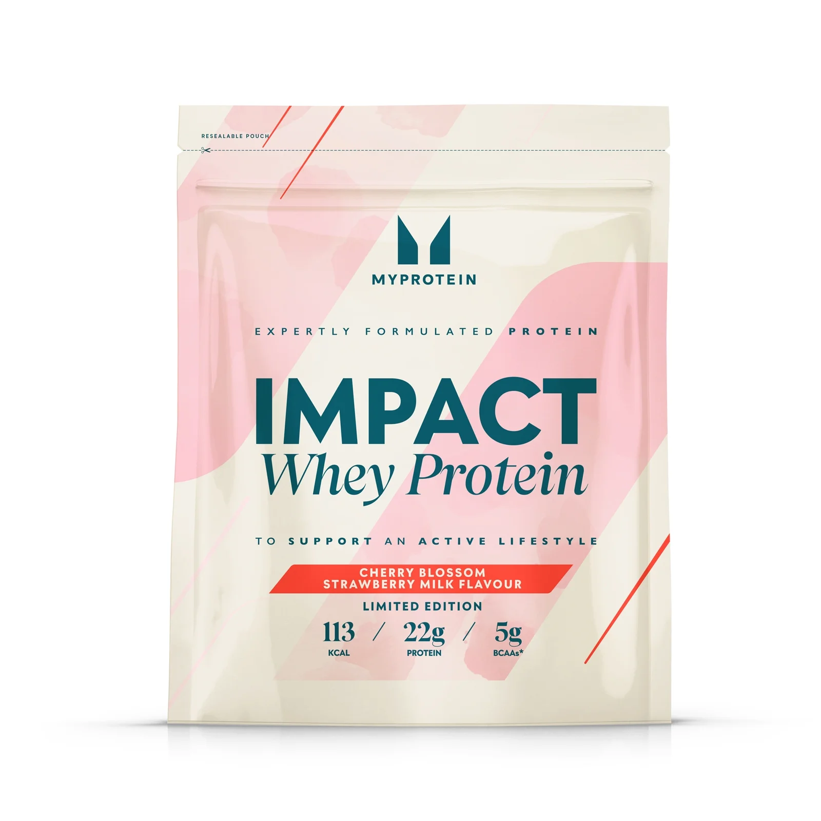 My protein Impact Whey protein チェリーブロッサムストロベリーミルク味